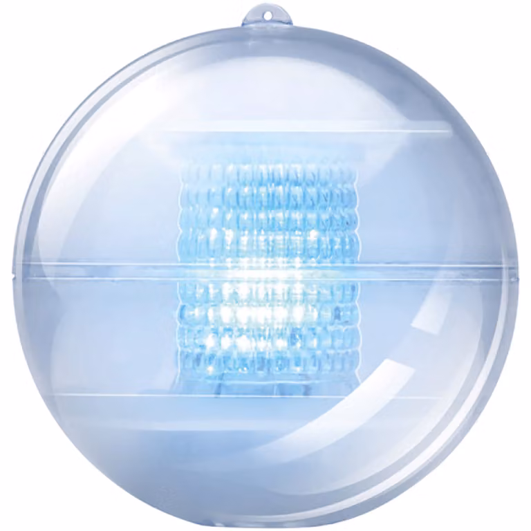 Lampada a luce solare a sfera galleggiante 11 cm ED-247665