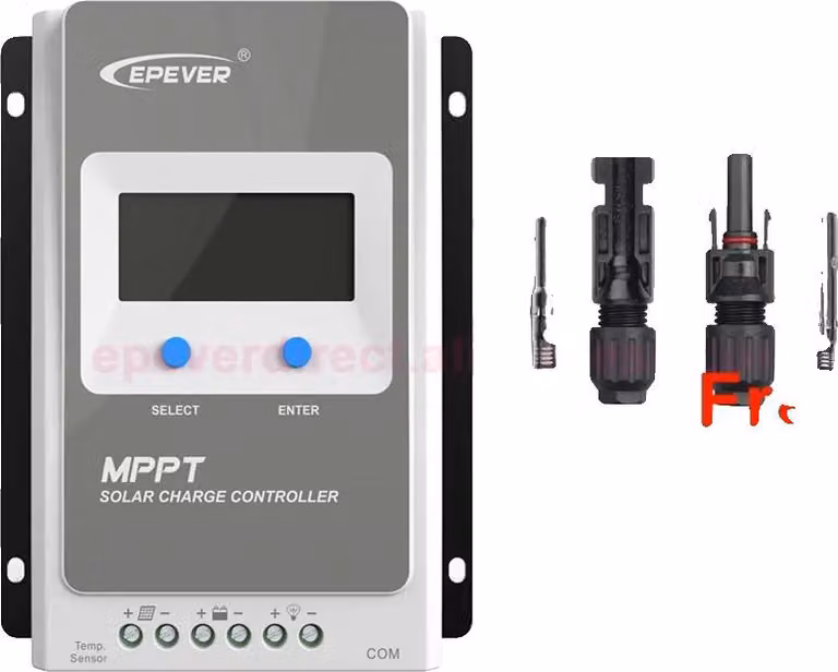 Regolatore di carica solare, tecnologia MPPT, alta efficienza, Tracer2206AN 20A, 12V 24V