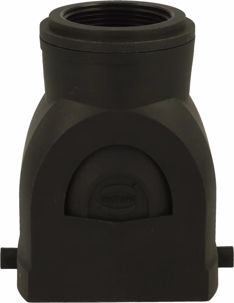 HARTING Han ECO 6B Custodia a manicotto senza pressacavo, 1xM32 uscita cavo diritta, per 1 staffa (nella parte inferiore) - 1