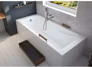 Vasca da bagno Hoesch Mila 170x70cm, bianco