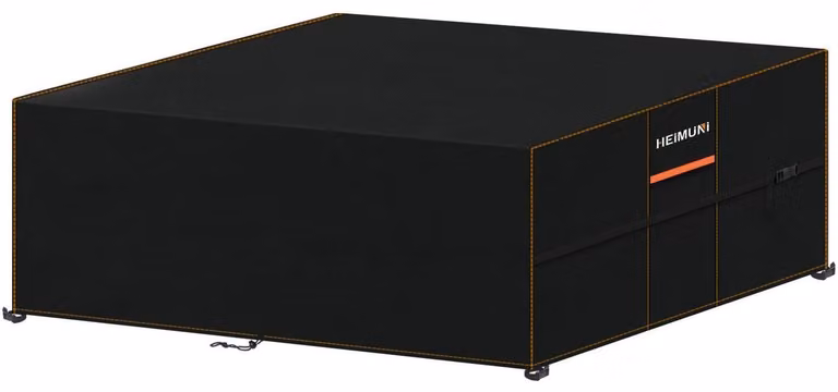 Copertura impermeabile per mobili da giardino, realizzata in tessuto Oxford 420D, dimensioni 280x210x90 cm