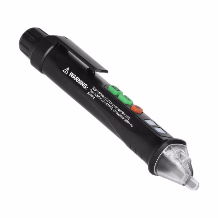 Tester di tensione, ORNO, plastica, 12-1000V, 158 x 21,5 x 25 mm