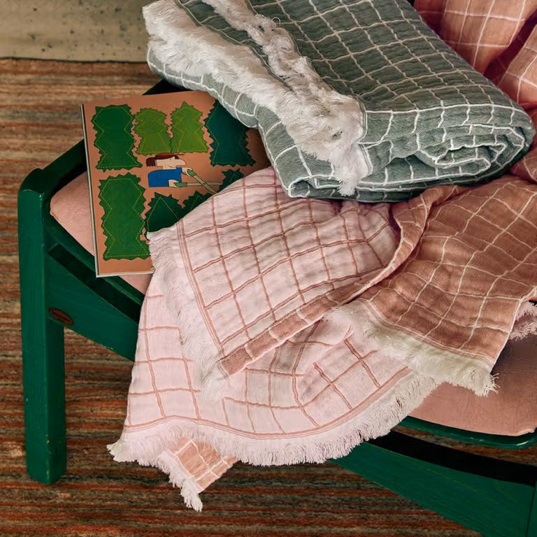 BODRUM Plaid - Taglia: 130x180,Colore: BODRUM - SANDALO