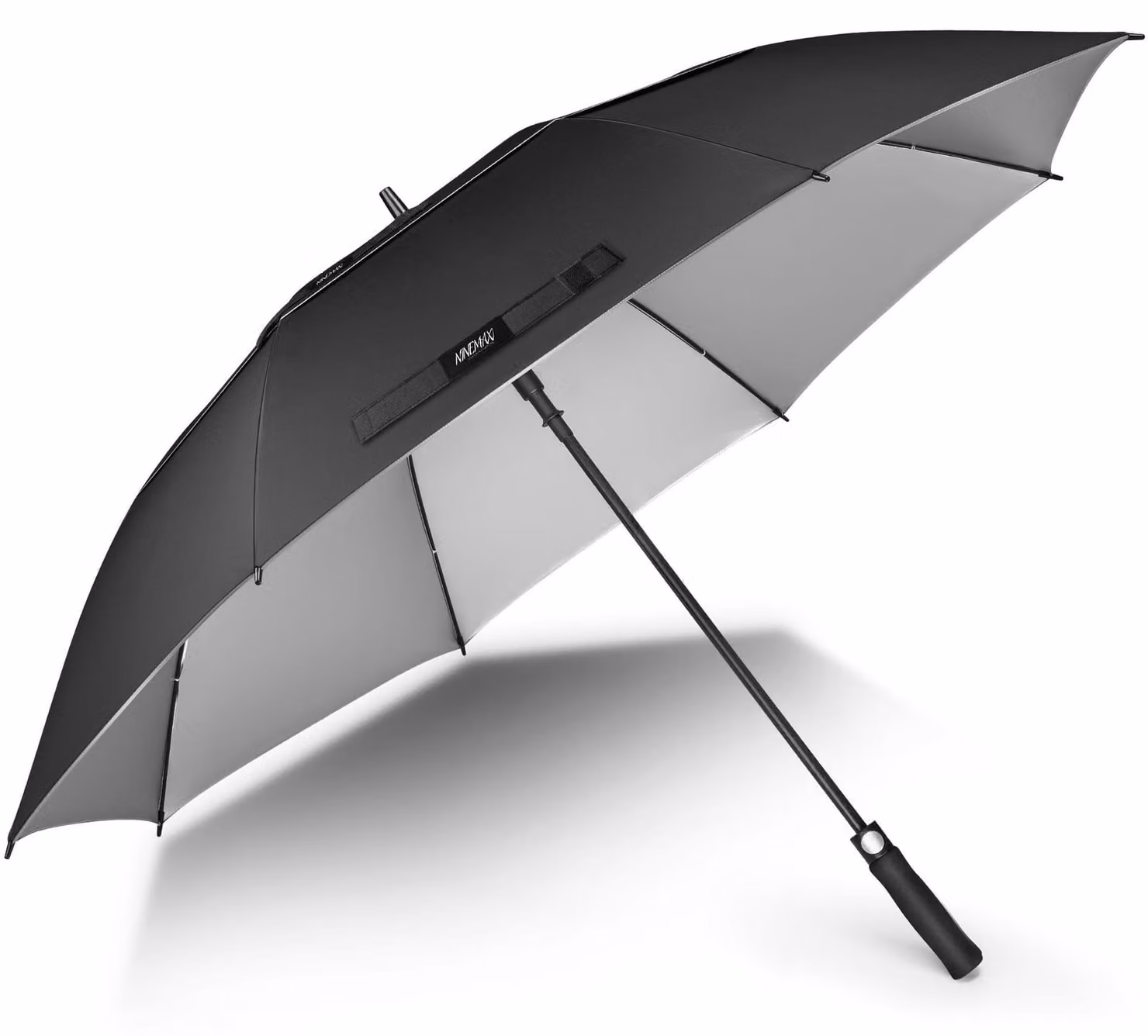 Elzusha - Ombrello da golf automatico con protezione UV, 175 cm, resistente al vento