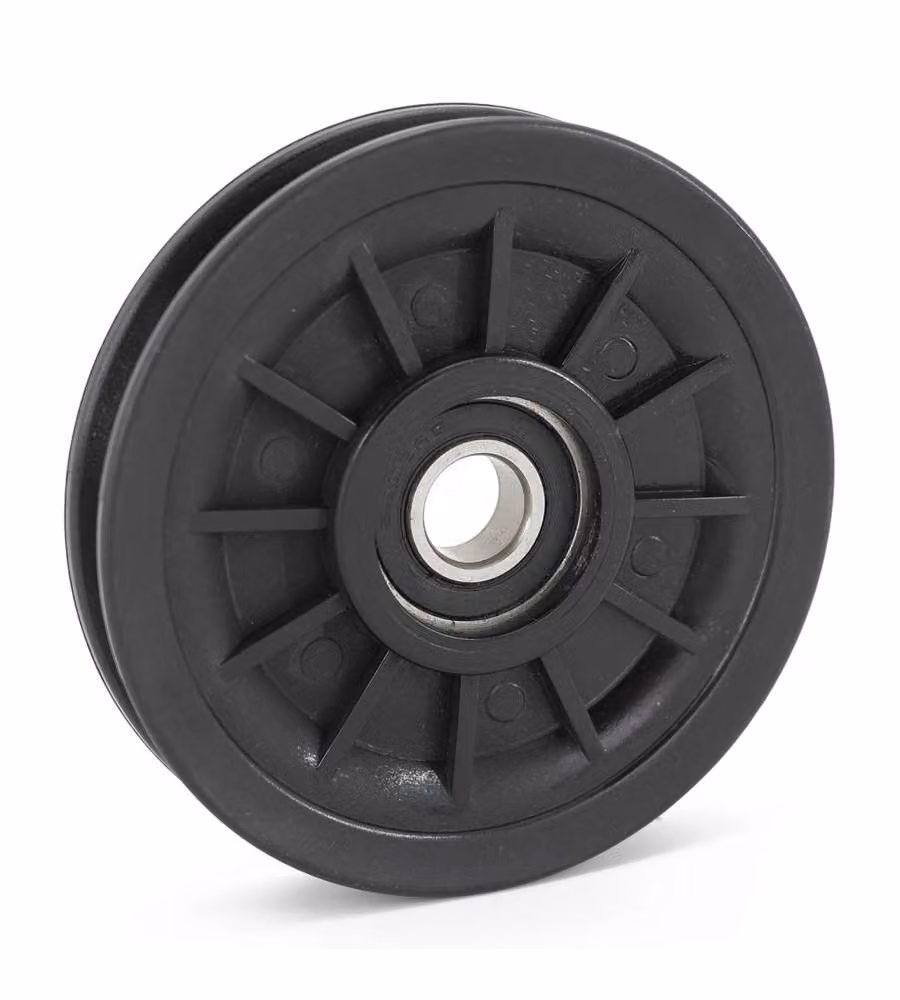 Carrucola Masidef in Nylon - Diametro 90 mm - Per Porte e Palestra