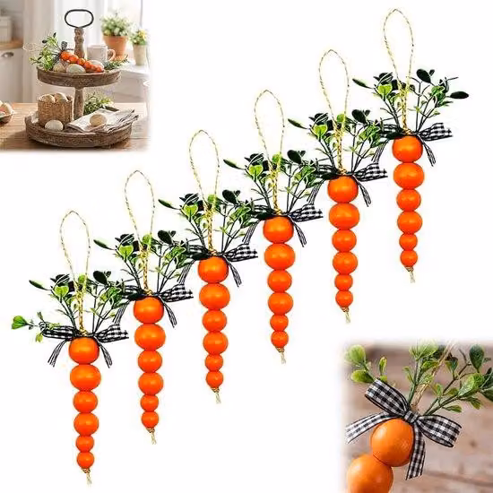 Decorazioni in legno per Pasqua e primavera – Ornamenti in legno per l'albero di Natale e per le ghirlande pasquali