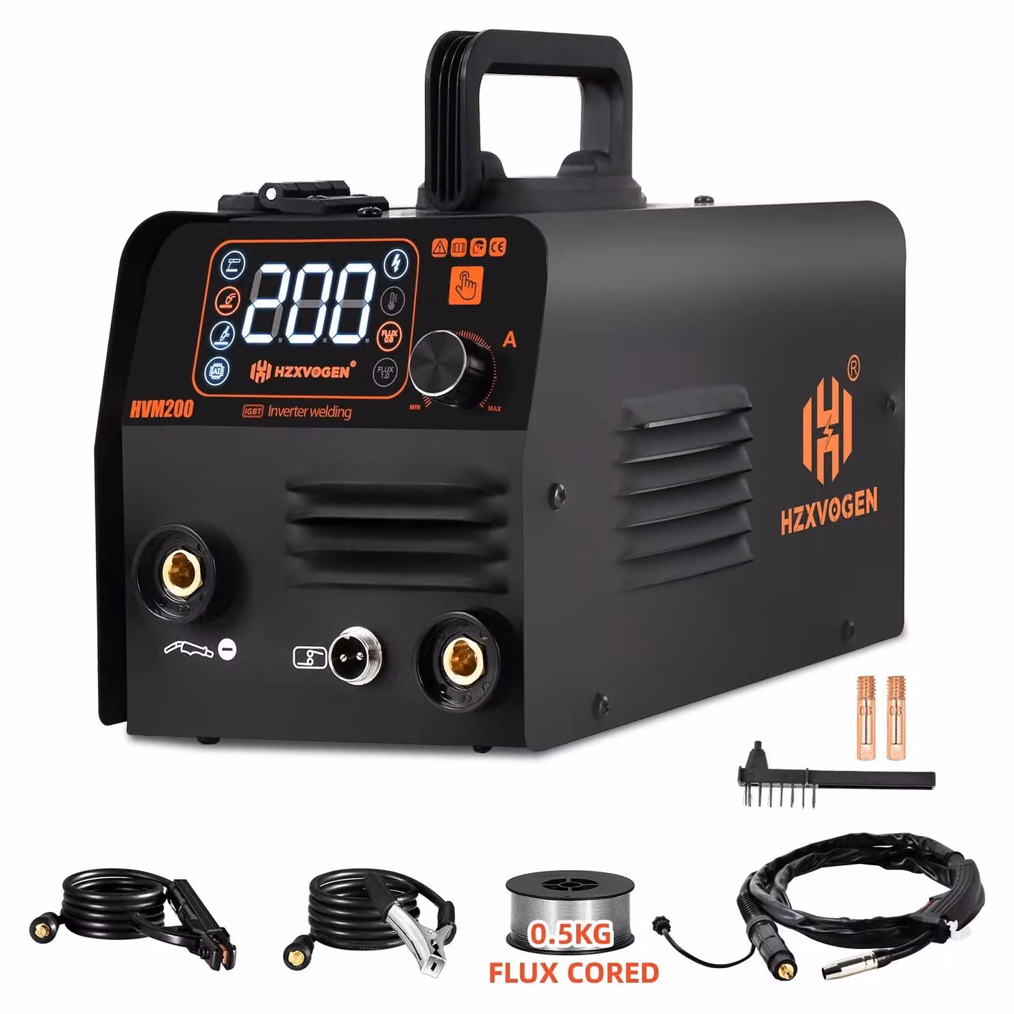 Hzxvogen - Saldatrice - Saldatrice elettrica - 3 in 1 MIG/TIG/MMA - Saldatrice semiautomatica