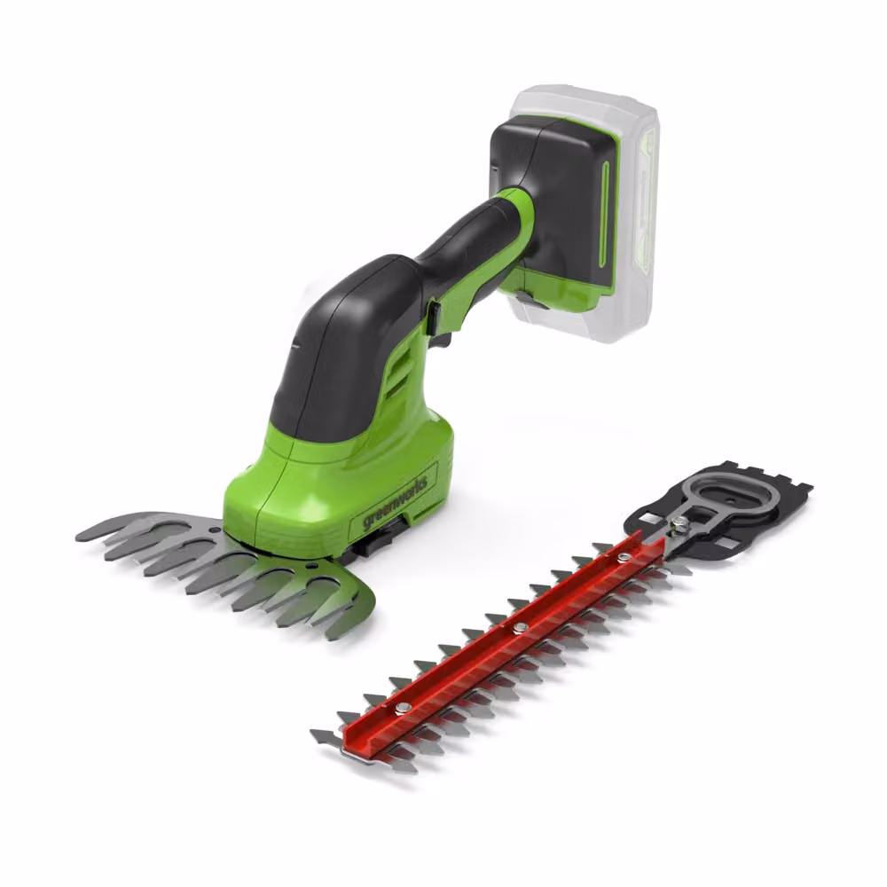 Greenworks POWERALL 24V Cesoia per arbusti 2 in 1 - Senza batteria
