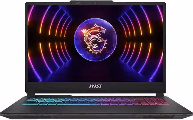 Laptop MSI Cyborg 15 Nero con Schermo da 15,6 pollici, Intel i7-13620H, 16GB RAM, 1TB SSD, NVIDIA GeForce RTX 4050, Windows 11