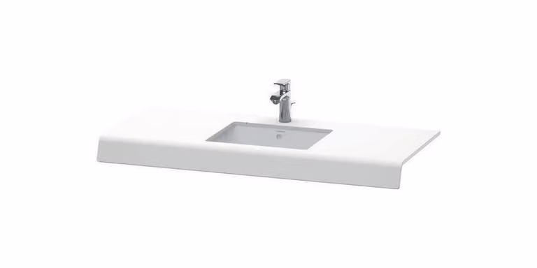 Consolle Duravit DURASTYLE 550 x 800 x 100 mm bianco opaco/bianco opaco