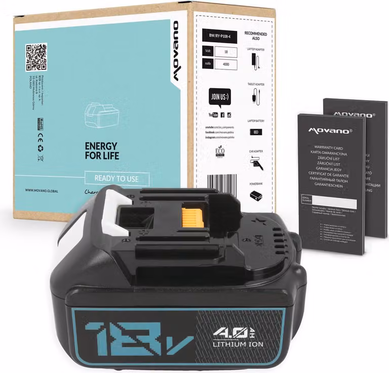 Batteria per Makita 18V 4.0Ah