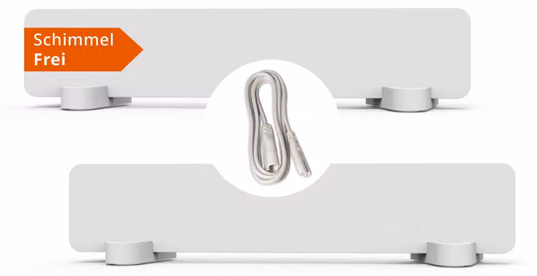 Set doppio di riscaldamento antimuffa