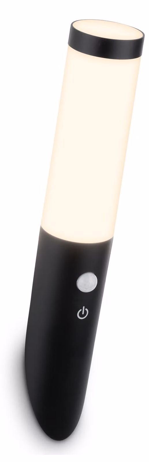 Lampada da parete esterna a LED con sensore di movimento, dimmerabile, grado di protezione IP44, dimensioni 6x6,5x35 cm, colore nero