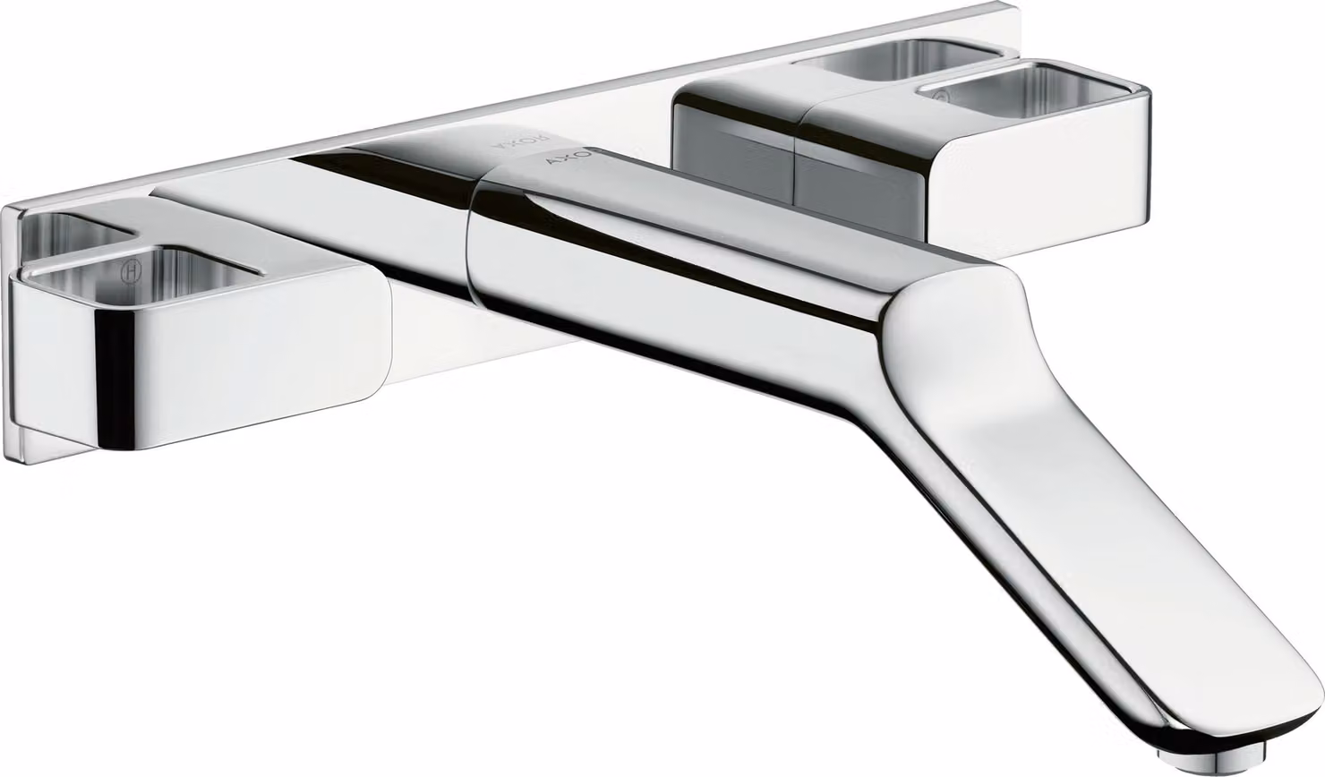 hansgrohe AXOR Urquiola Mélangeur lavabo encastré 3 trous avec bec long, 11043310, 11043310