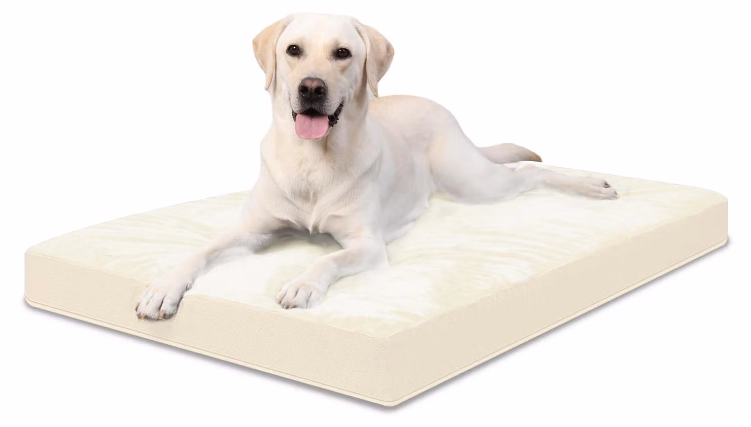 Cuccia ortopedica per cani di taglia XL, in ecopelle impermeabile, dimensioni 104x68x8 cm, adatta sia per interni che per esterni