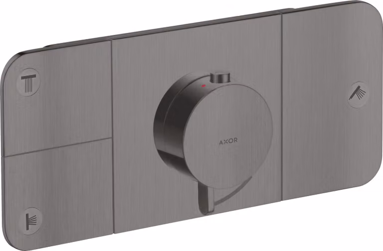 hansgrohe AXOR One Module thermostatique encastré pour 3 consommateurs, 45713340, 45713340