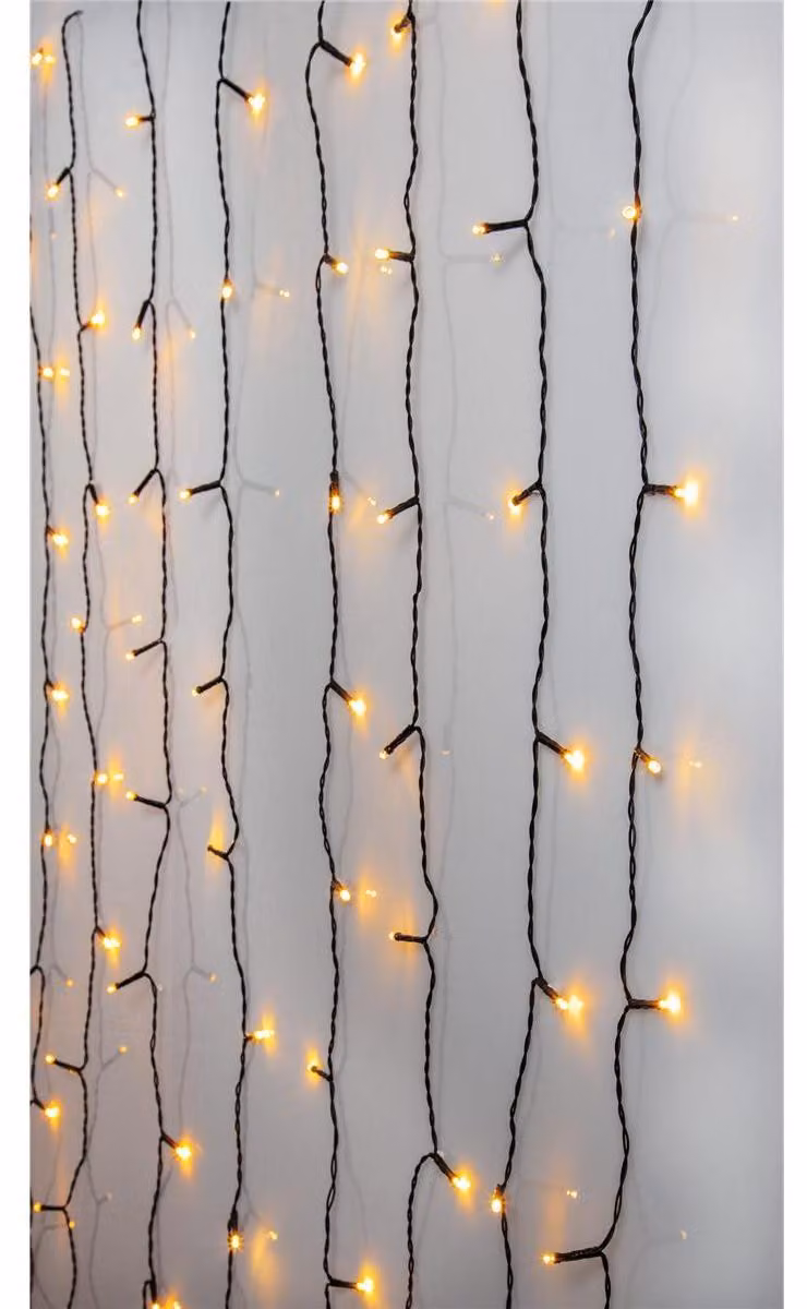 STAR Trading Barriera luminosa a LED 120 BS c/nero per esterni