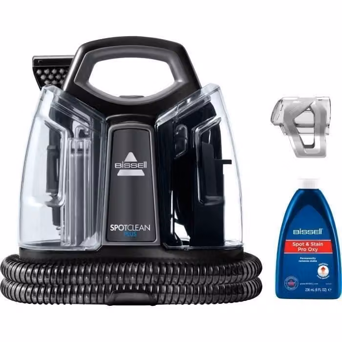 BISSELL Spot Clean Plus 3724N, pulitore per macchie multi-superficie, 330 W, raggio d'azione 5 m, idropulizia autopulente