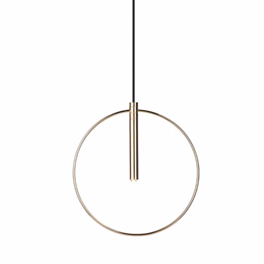 Lampada a sospensione FARO in ottone e nero 1xG9x2,5W ottone, dimensioni: 200x32x32 cm, IP20, Amplex
