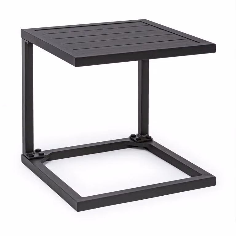 Tavolino HILDE antracite 40×40 cm