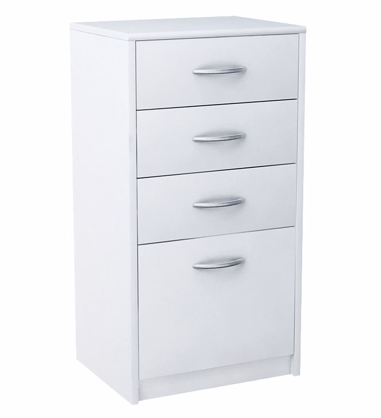 Cassettiera stretta IBOJA – bianco
