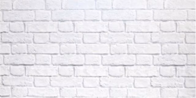 Pannelli decorativi per pareti Polimark in polipropilene bianco, confezione da 15 pezzi, L: 50 cm, H: 100 cm