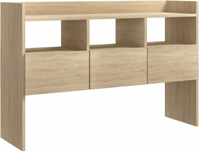 Buffet credenza cassettiera armadio mobile contenitore organizer cucina soggiorno rovere Sonoma 105 x 30 x 70 cm legno ingegnerizzato marrone 02_0031489