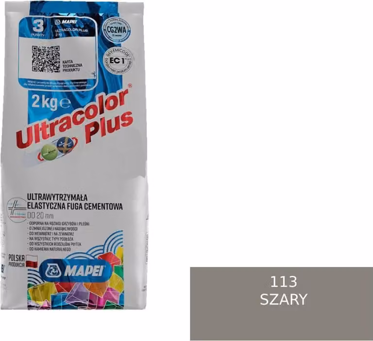 MAPEI ULTRACOLOR PLUS Stucco 113 Grigio 2 kg