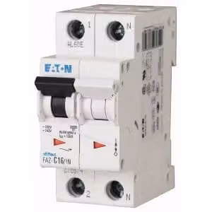 Interruttore differenziale Eaton, 1 A, 1p+N, caratteristica: B 278633