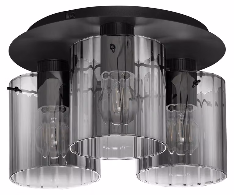 Lampada a sospensione Nova Luce - Lampada da soffitto nera