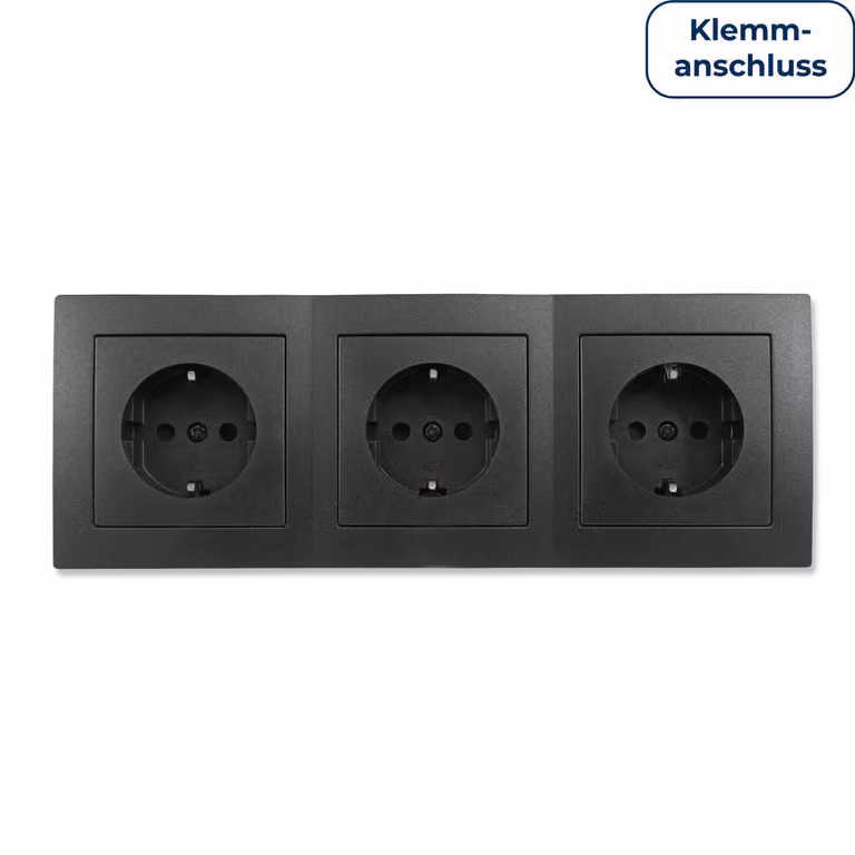 Set di prese McPower Flair "Beginner 3S Profi", 4 pezzi, attacco a morsetto, antracite, mtt