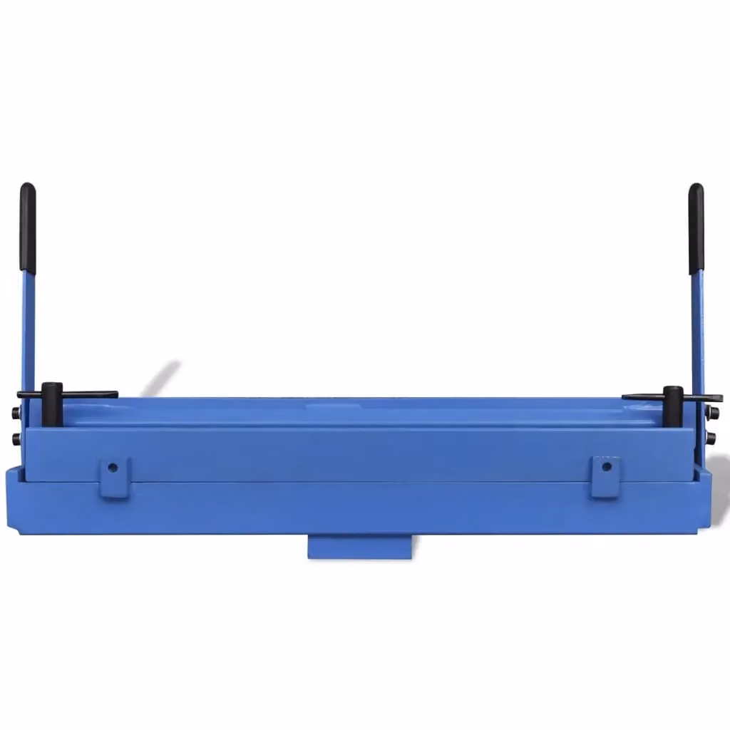 Piegatrice per lamiera manuale vidaXL in ghisa blu 63 cm – 2