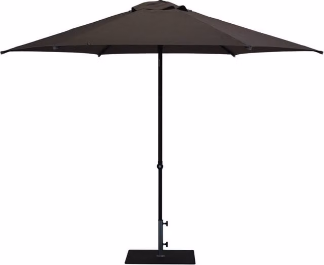Ombrellone da Giardino Ø3 m Palo Ø38 mm in Alluminio Tessuto Poliestere Trend Taupe