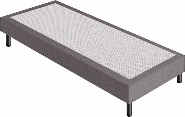 Letto Sommier Singolo MaterassieDoghe Grigio L/P: 80 x 190 cm