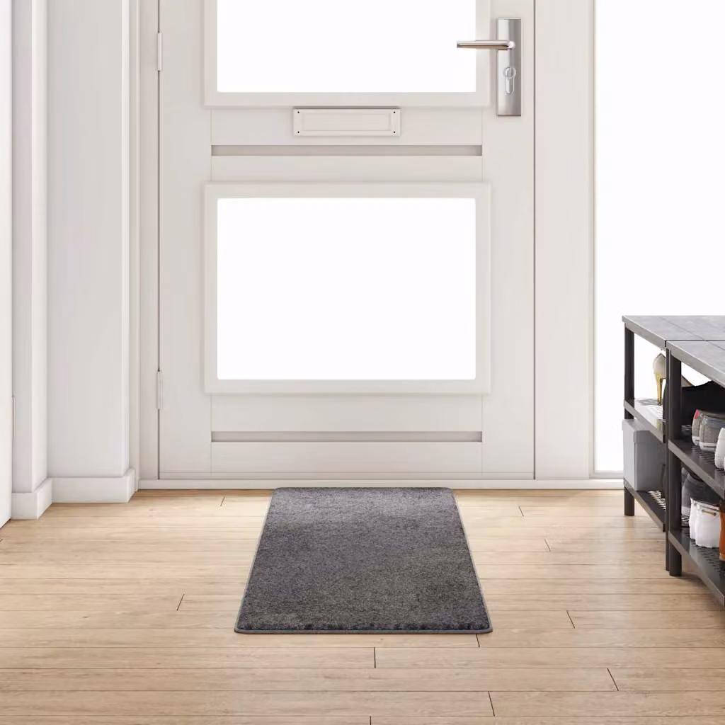 Runner in moquette vidaXL Grigio, 50 x 200 cm, 100% polipropilene, design moderno e resistente alle macchie