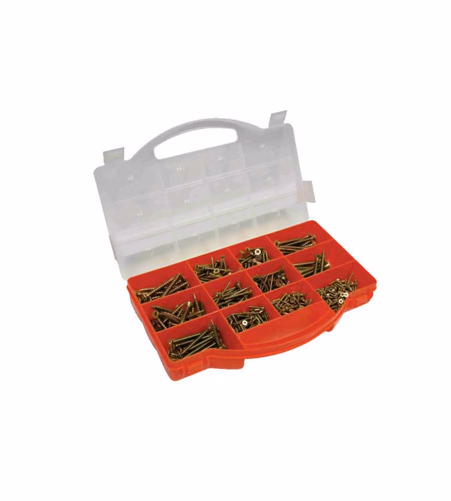 Masidef Set Viti Truciolari - Giallo Zincato - 900 pz