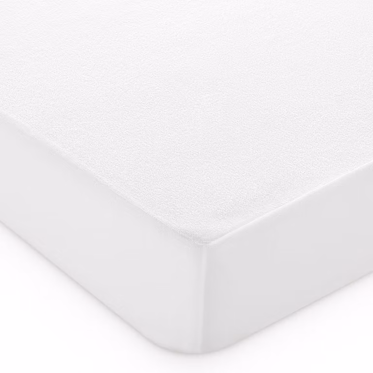 Coprimaterasso impermeabile in pile, dimensioni 150x190/200 cm, regolabile