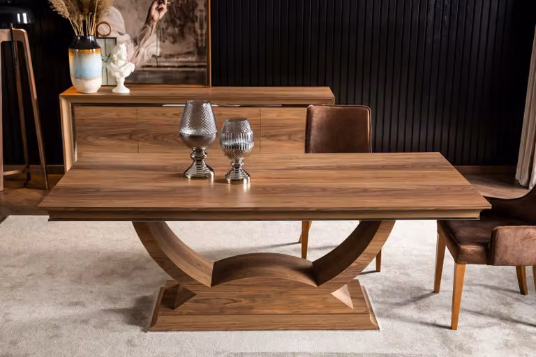 Säulentisch Esstisch Möbel Esstische Esszimmer Tisch Elegante Tische
