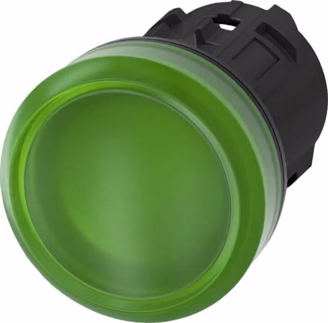Siemens Dig.Industr. spia verde 3SU1001-6AA40-0AA0 3SU10016AA400AA0