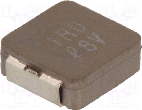 1x Induttore: Ferrite, 1uH, 5,7mΩ, Corrente di funzionamento: 17,6A (20%), Corrente di saturazione: 23A, Componente SMD, modello MPXV1D0830L1R0