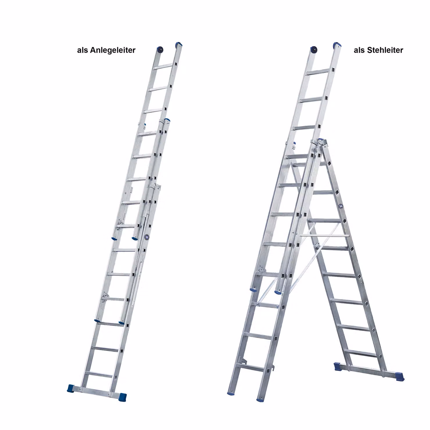 Scala multiuso Iller Eurostars con 3x7 pioli