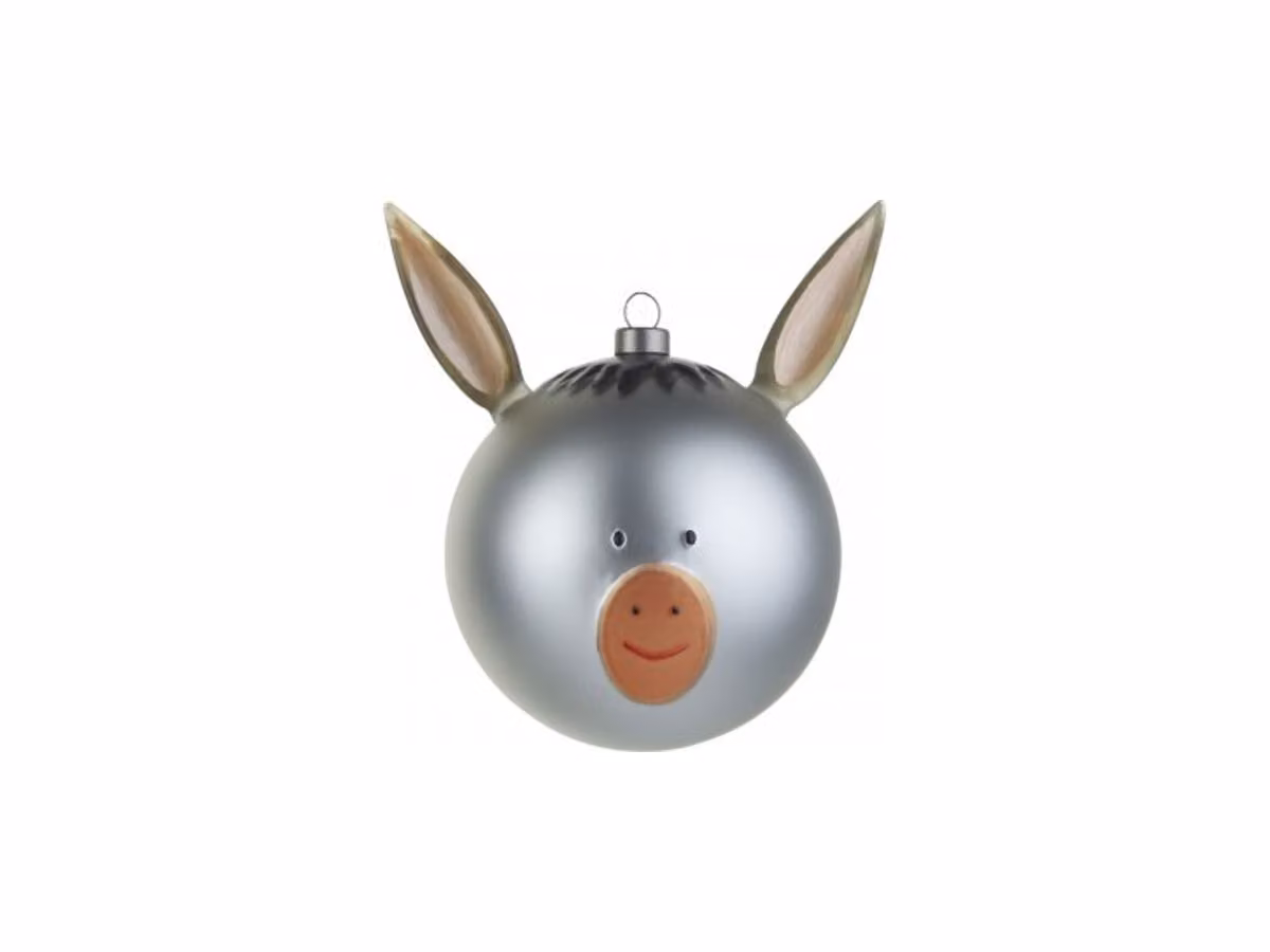 Asinello Palla Albero Di Natale