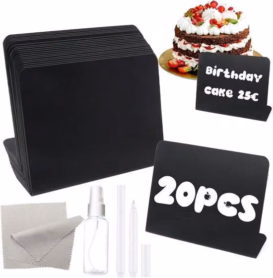 Set di tovaglioli di plastica - perfetto per le occasioni speciali - 20 pezzi - 75 x 100 mm
