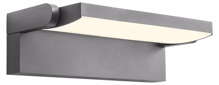 Redo Outdoor FLIP AP LED – diametro 32 cm, altezza 10 cm - Grigio antracite
