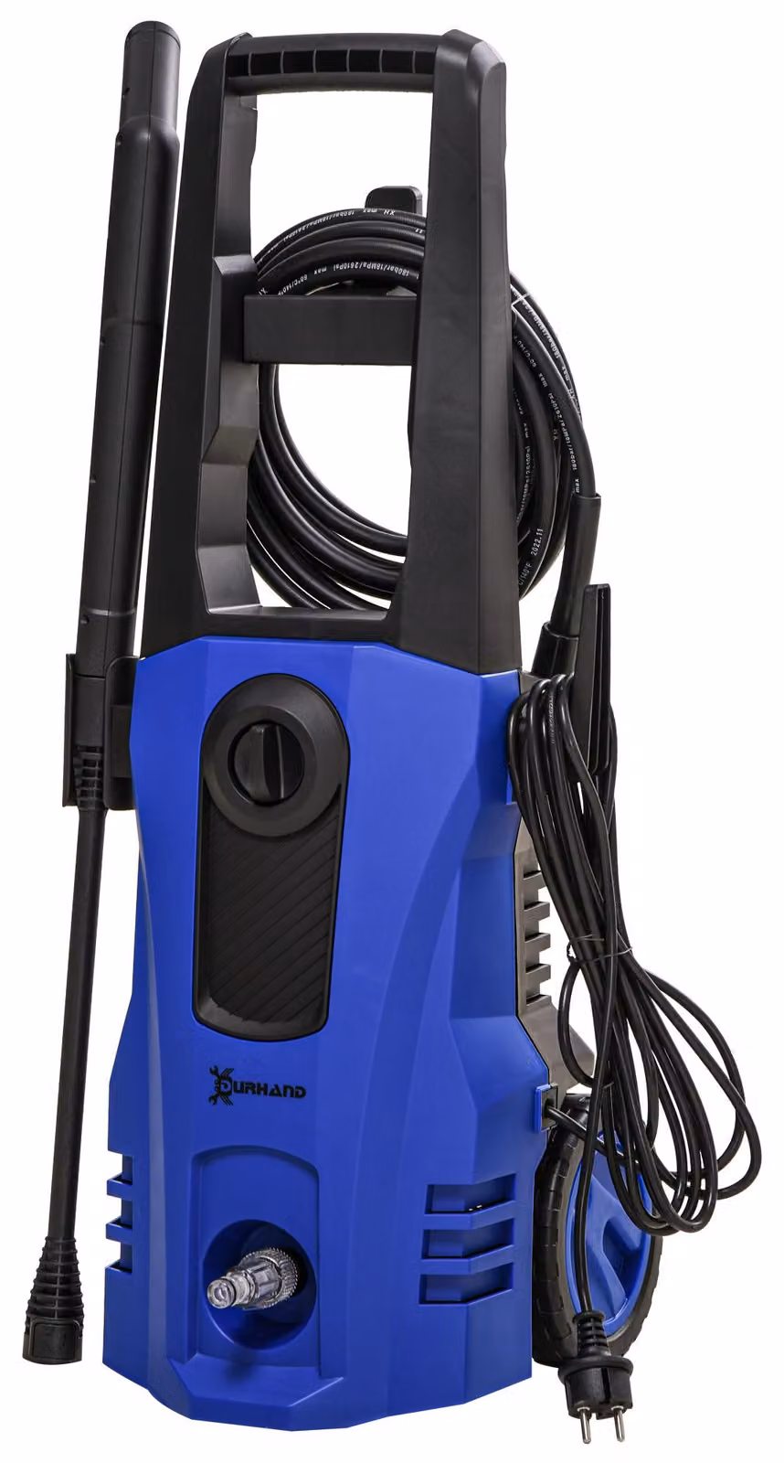 Idropulitrice DURHAND con set di 5 accessori, pressione di esercizio 150 bar, 1800 W