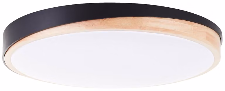 BRILLANTE plafoniera 52cm Baarlo nero IP20 dimmerabile LED integrato