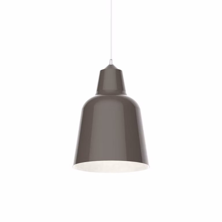 Lampada A Sospensione Dong Bicolore Lucida