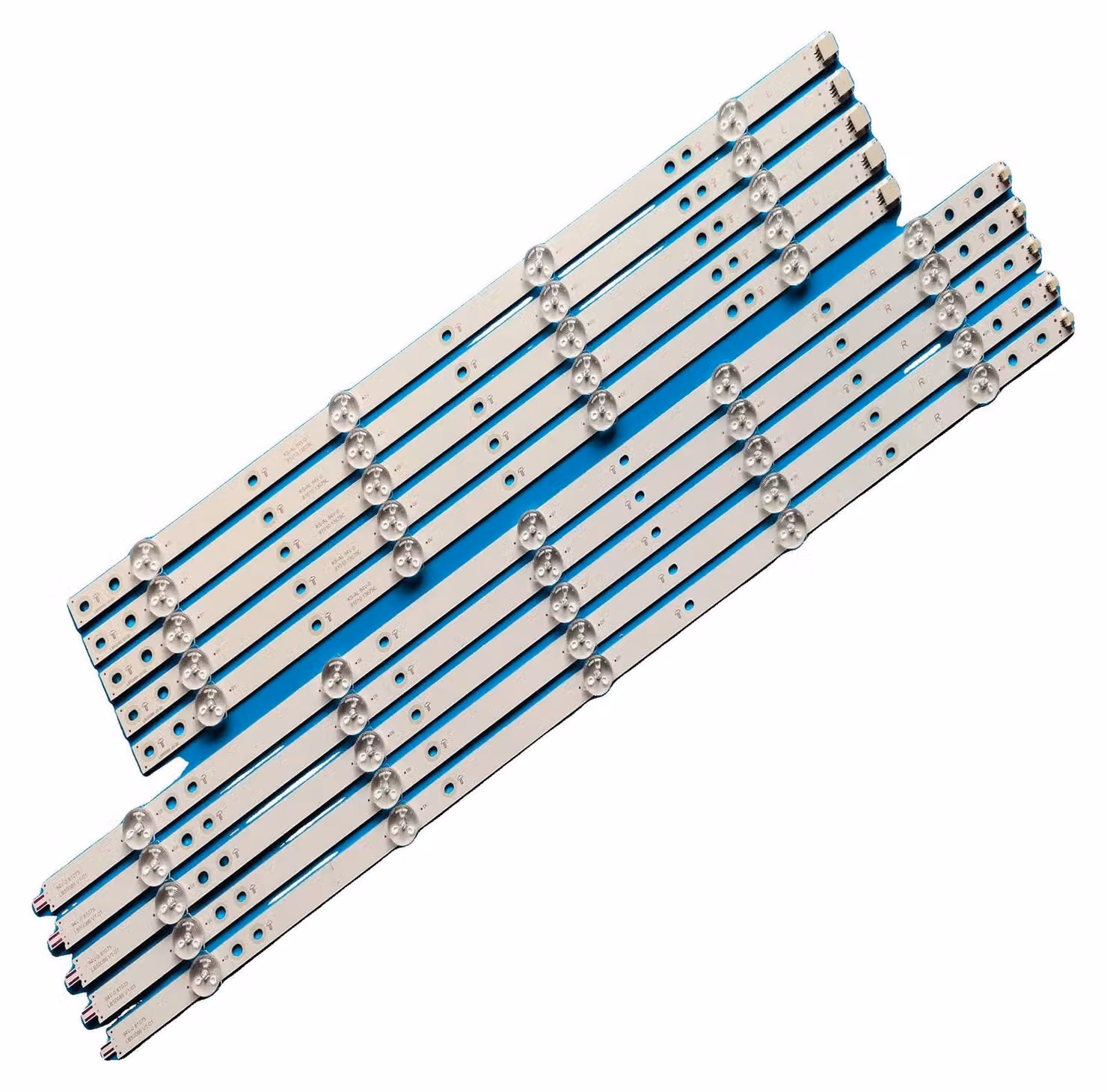 Striscia di retroilluminazione a LED, lunghezza 1002 mm, 9 LED, tensione 3 V, certificata CE, compatibile con diversi modelli di TV