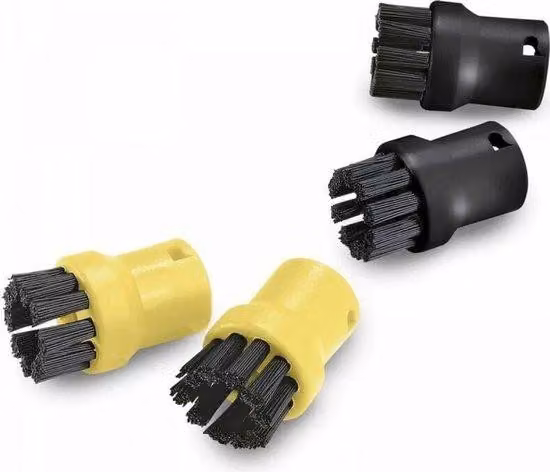 Set di spazzole per idropulitrici, 4 pezzi, spazzole rotonde, per idropulitrici