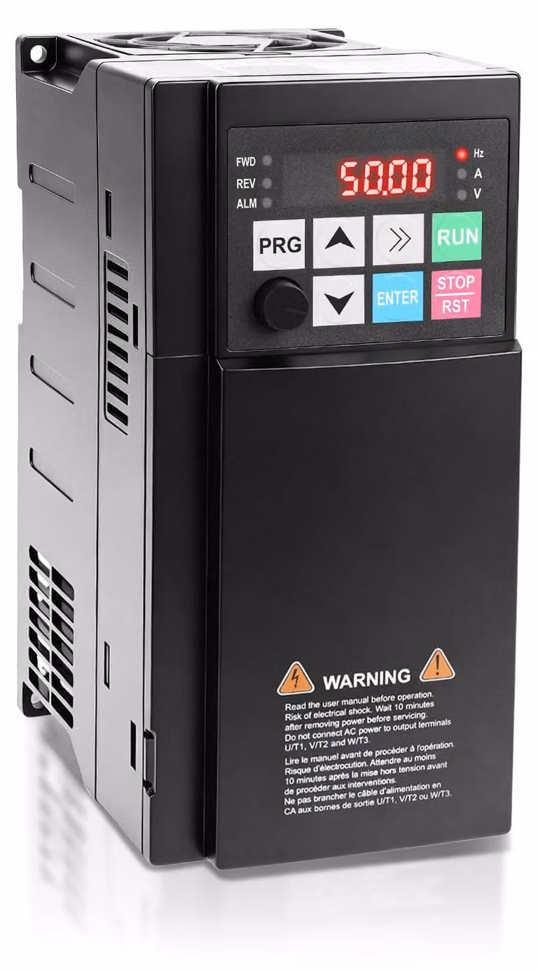 Inverter da 1,5 kW, ingresso monofase 220 V, uscita trifase 380 V